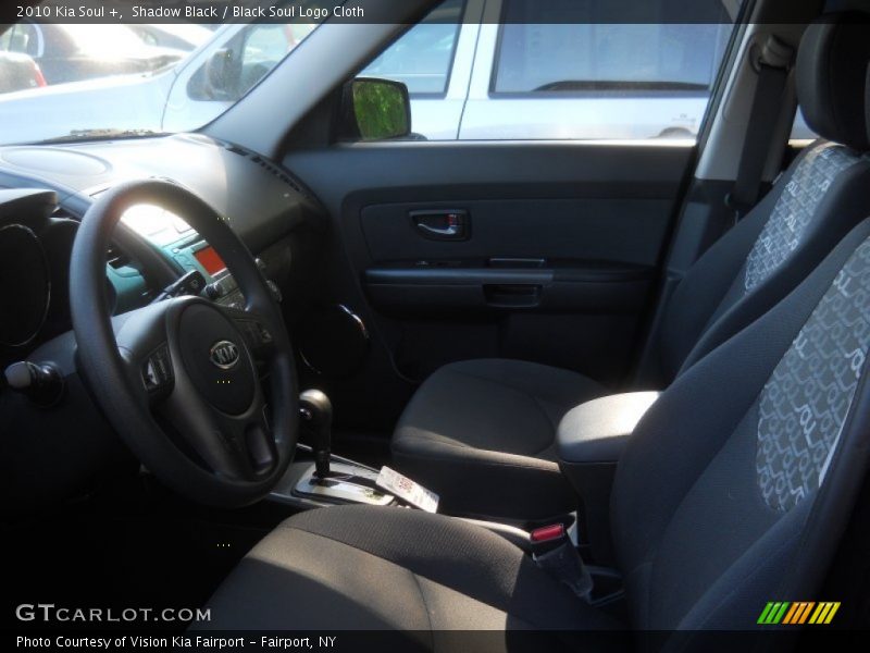 Shadow Black / Black Soul Logo Cloth 2010 Kia Soul +