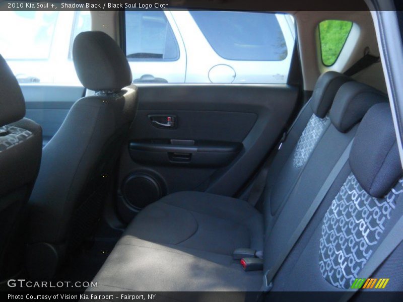 Shadow Black / Black Soul Logo Cloth 2010 Kia Soul +