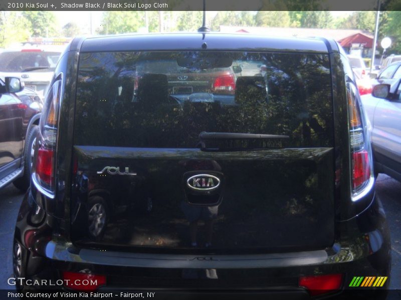 Shadow Black / Black Soul Logo Cloth 2010 Kia Soul +