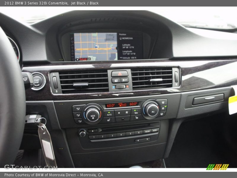 Jet Black / Black 2012 BMW 3 Series 328i Convertible