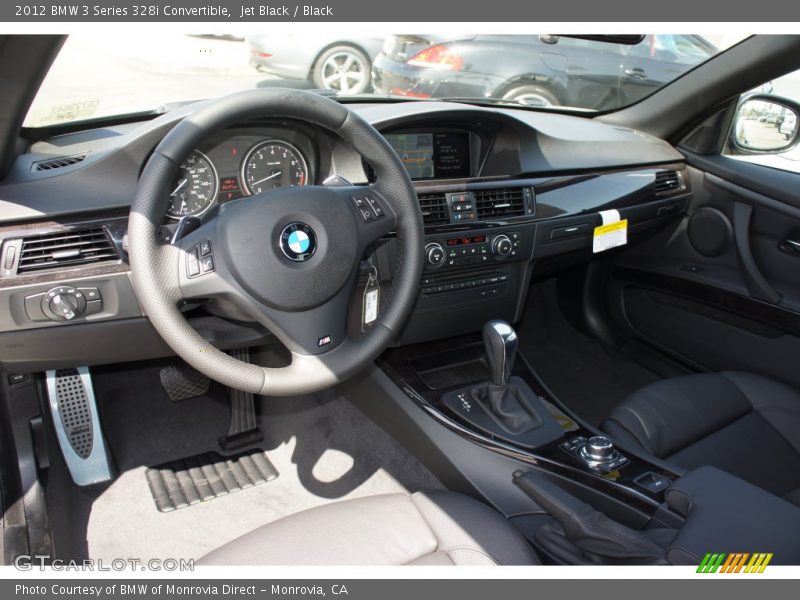 Jet Black / Black 2012 BMW 3 Series 328i Convertible