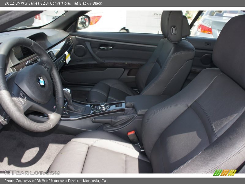 Jet Black / Black 2012 BMW 3 Series 328i Convertible