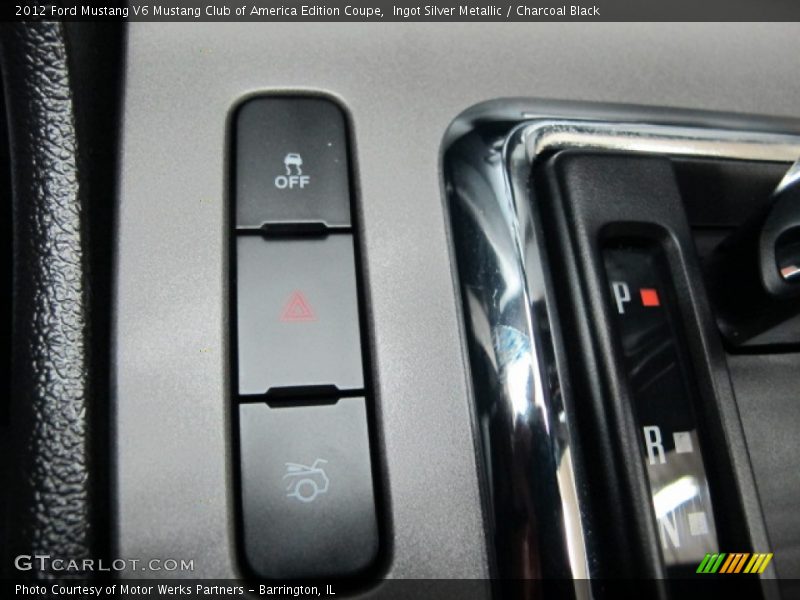 Ingot Silver Metallic / Charcoal Black 2012 Ford Mustang V6 Mustang Club of America Edition Coupe