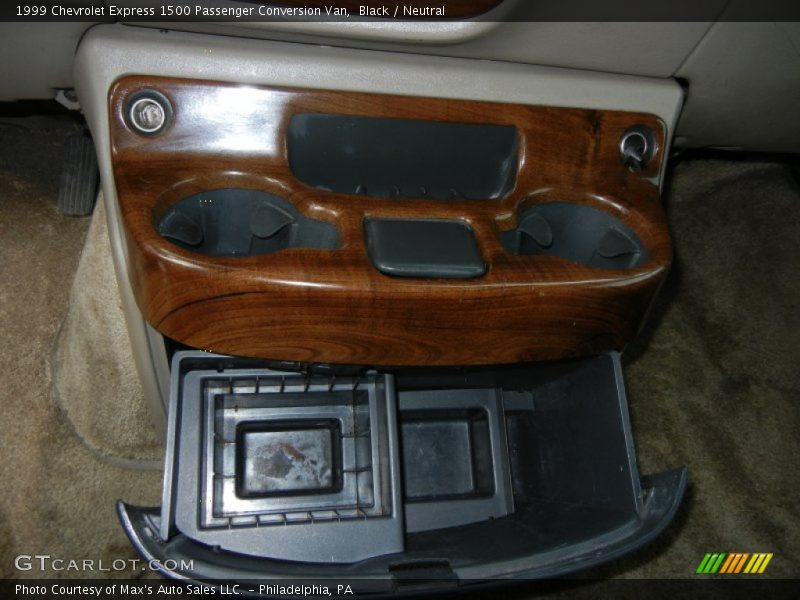 Black / Neutral 1999 Chevrolet Express 1500 Passenger Conversion Van