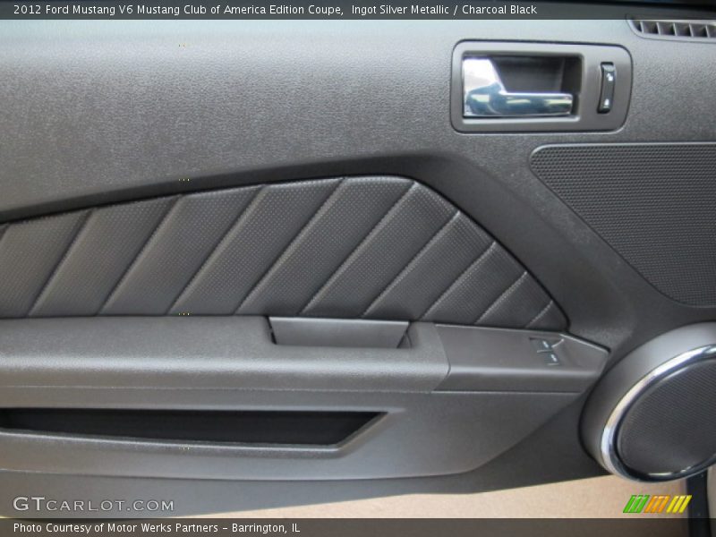Ingot Silver Metallic / Charcoal Black 2012 Ford Mustang V6 Mustang Club of America Edition Coupe