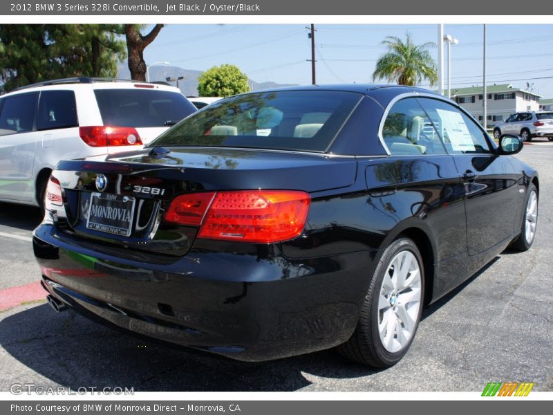 Jet Black / Oyster/Black 2012 BMW 3 Series 328i Convertible