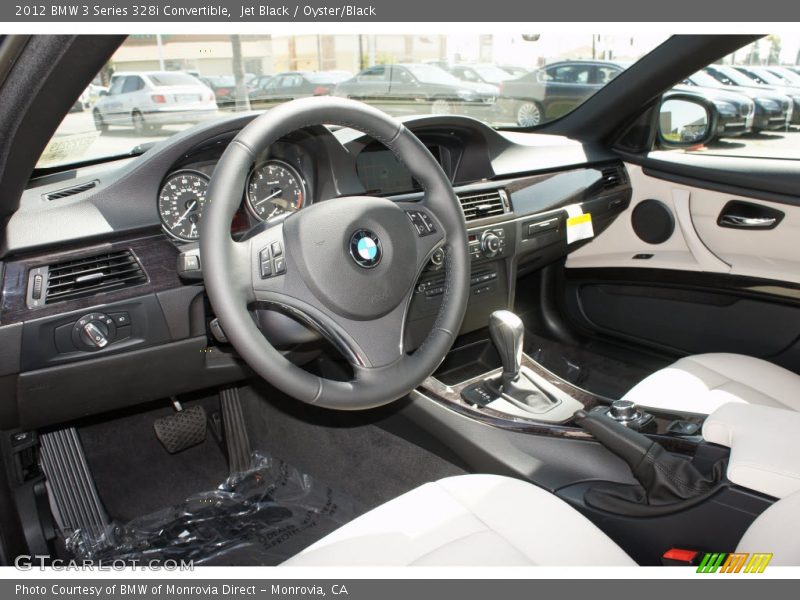 Jet Black / Oyster/Black 2012 BMW 3 Series 328i Convertible
