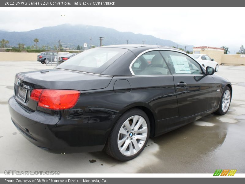 Jet Black / Oyster/Black 2012 BMW 3 Series 328i Convertible