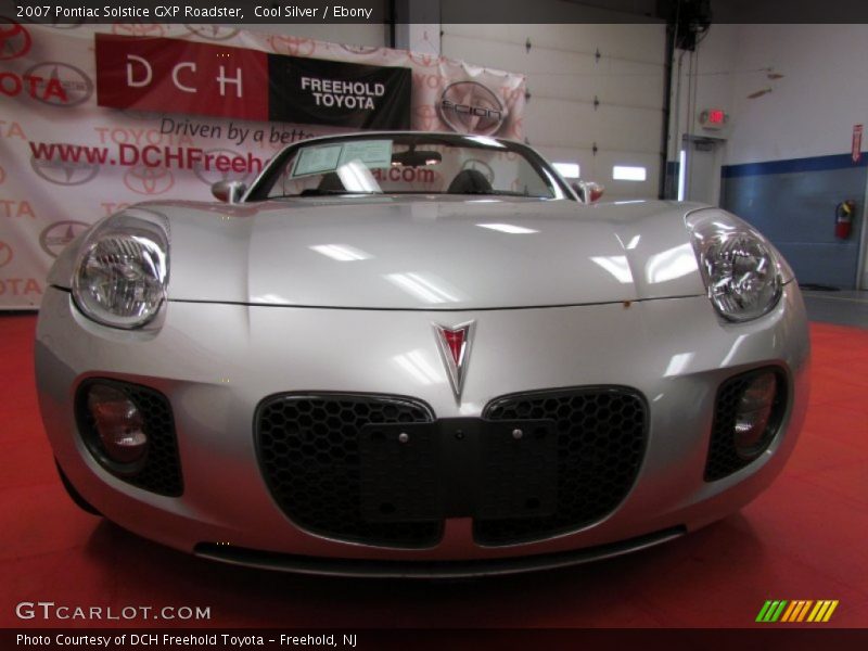 Cool Silver / Ebony 2007 Pontiac Solstice GXP Roadster