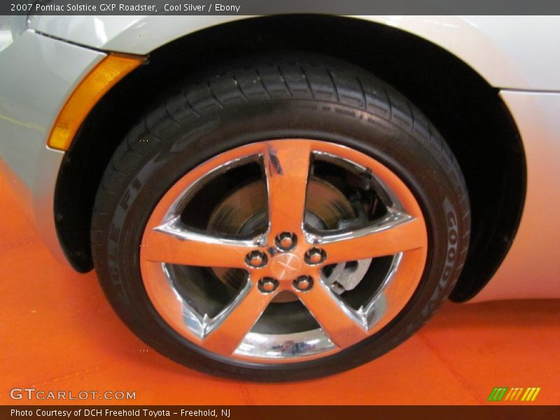 Cool Silver / Ebony 2007 Pontiac Solstice GXP Roadster