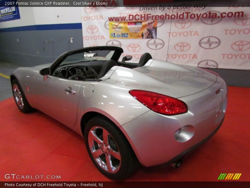 Cool Silver / Ebony 2007 Pontiac Solstice GXP Roadster
