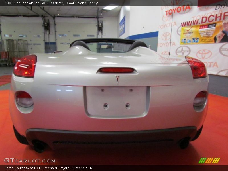 Cool Silver / Ebony 2007 Pontiac Solstice GXP Roadster