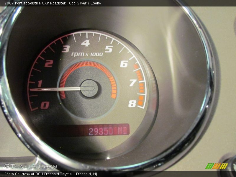 Cool Silver / Ebony 2007 Pontiac Solstice GXP Roadster