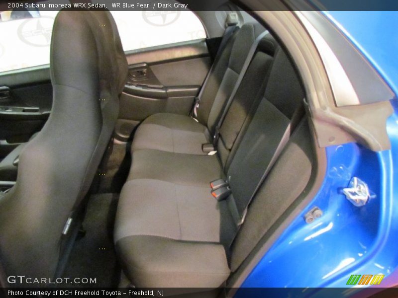 WR Blue Pearl / Dark Gray 2004 Subaru Impreza WRX Sedan