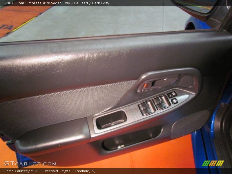 WR Blue Pearl / Dark Gray 2004 Subaru Impreza WRX Sedan