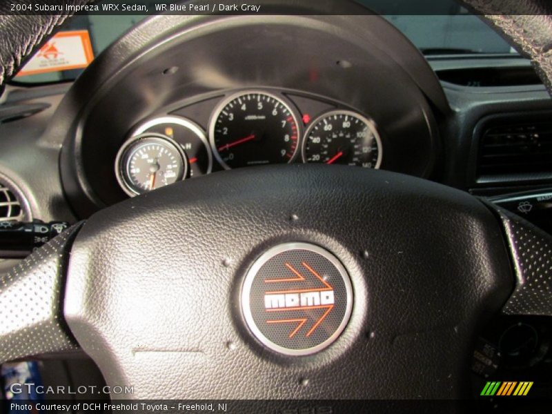 WR Blue Pearl / Dark Gray 2004 Subaru Impreza WRX Sedan