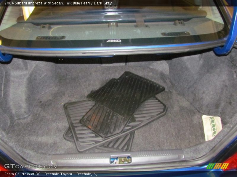 WR Blue Pearl / Dark Gray 2004 Subaru Impreza WRX Sedan
