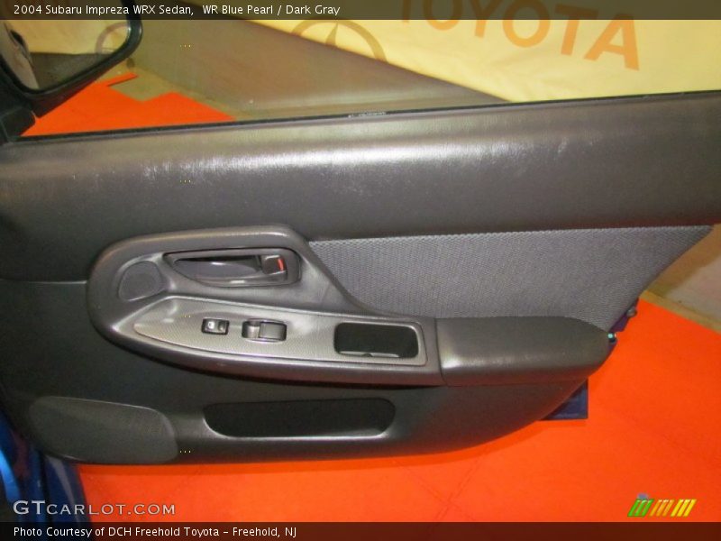 WR Blue Pearl / Dark Gray 2004 Subaru Impreza WRX Sedan