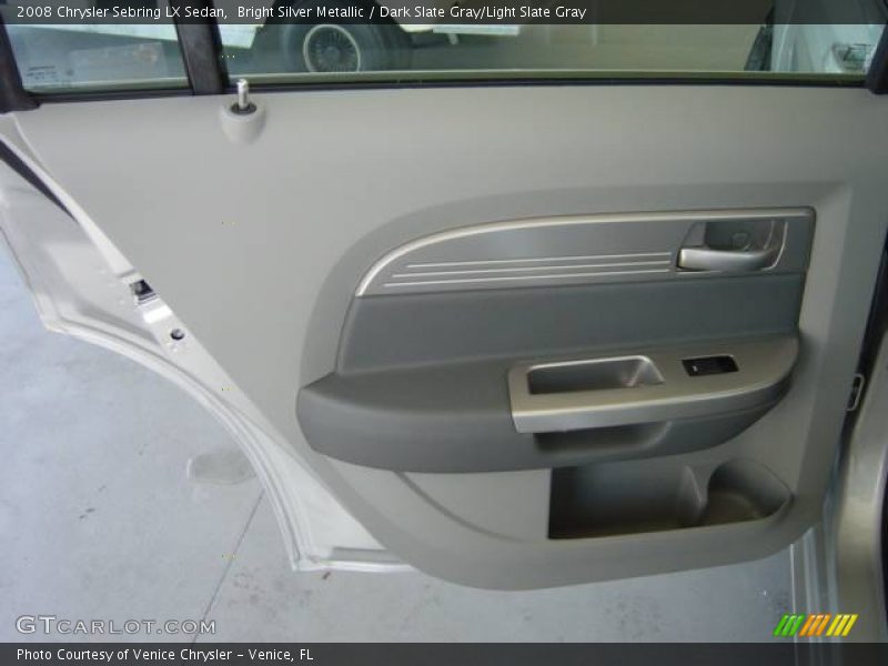 Bright Silver Metallic / Dark Slate Gray/Light Slate Gray 2008 Chrysler Sebring LX Sedan
