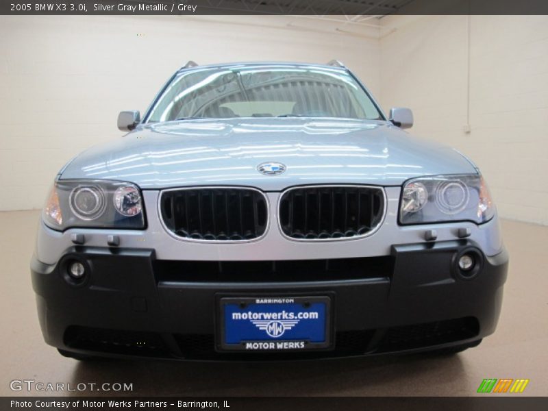 Silver Gray Metallic / Grey 2005 BMW X3 3.0i