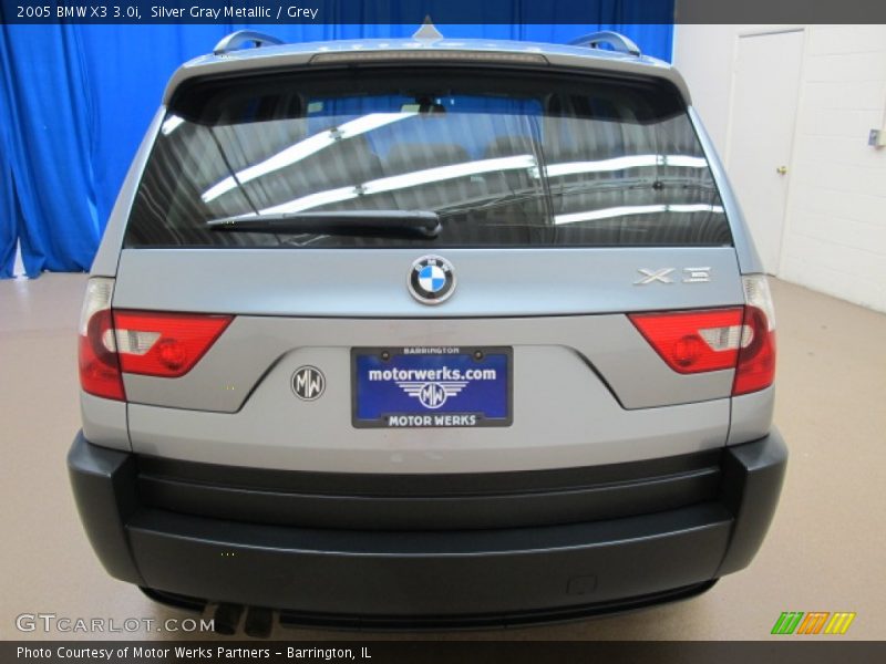 Silver Gray Metallic / Grey 2005 BMW X3 3.0i