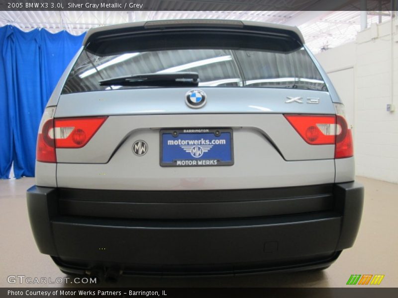 Silver Gray Metallic / Grey 2005 BMW X3 3.0i