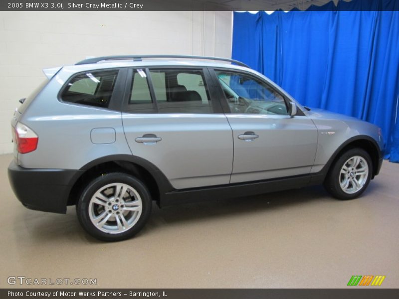 Silver Gray Metallic / Grey 2005 BMW X3 3.0i