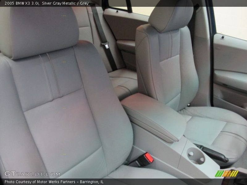 Silver Gray Metallic / Grey 2005 BMW X3 3.0i