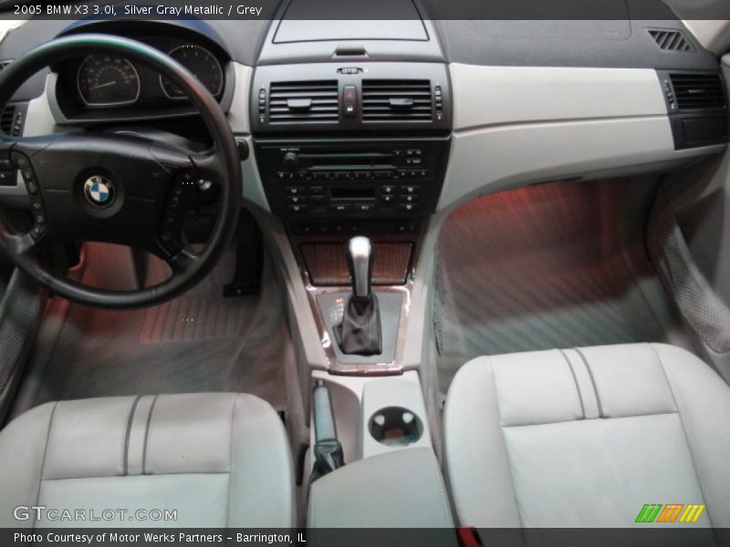 Silver Gray Metallic / Grey 2005 BMW X3 3.0i
