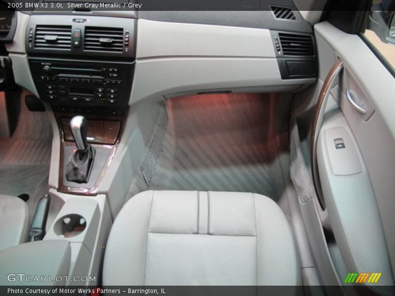 Silver Gray Metallic / Grey 2005 BMW X3 3.0i