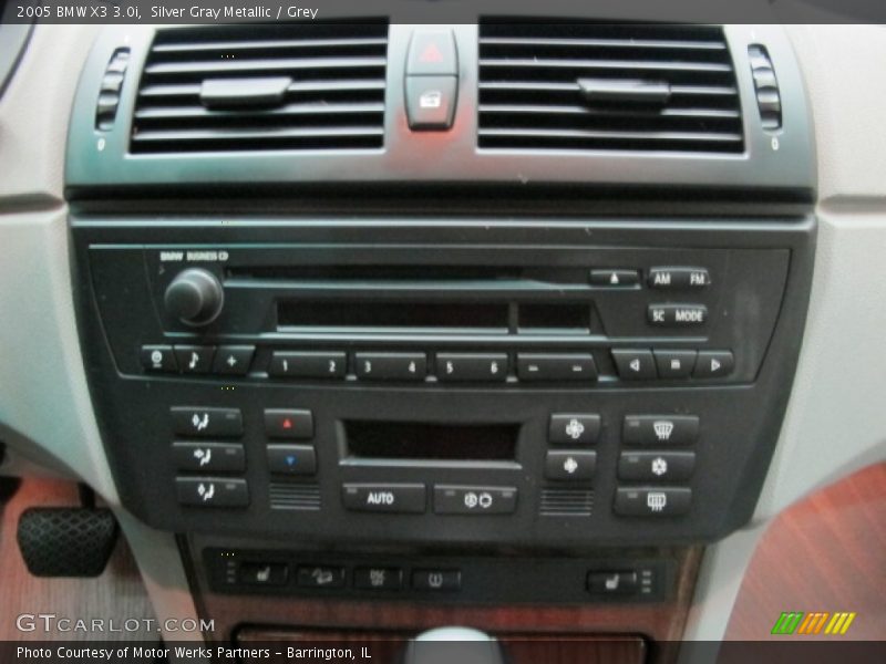 Silver Gray Metallic / Grey 2005 BMW X3 3.0i