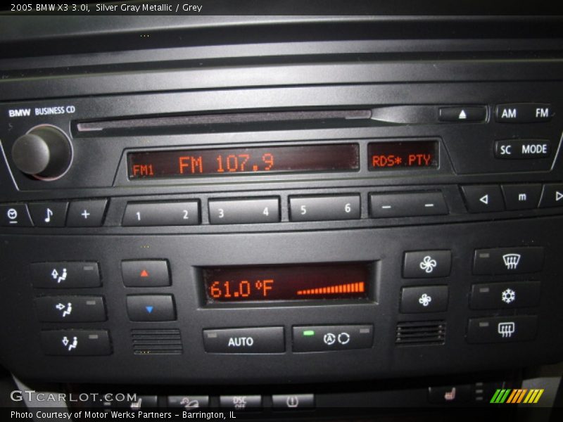 Silver Gray Metallic / Grey 2005 BMW X3 3.0i