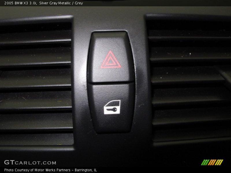Silver Gray Metallic / Grey 2005 BMW X3 3.0i