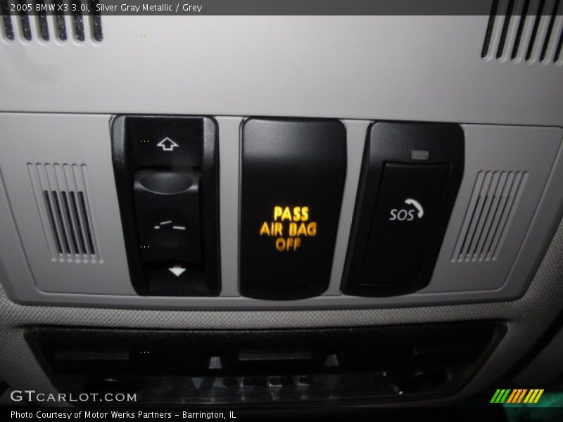 Silver Gray Metallic / Grey 2005 BMW X3 3.0i