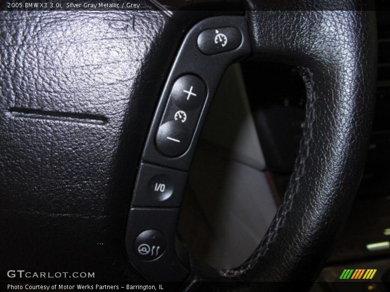 Silver Gray Metallic / Grey 2005 BMW X3 3.0i