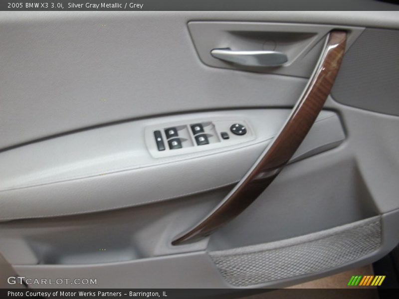 Silver Gray Metallic / Grey 2005 BMW X3 3.0i