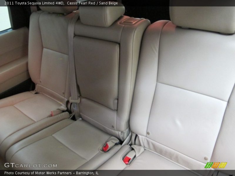 Cassis Pearl Red / Sand Beige 2011 Toyota Sequoia Limited 4WD