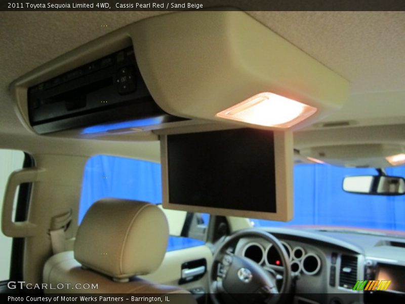 Cassis Pearl Red / Sand Beige 2011 Toyota Sequoia Limited 4WD