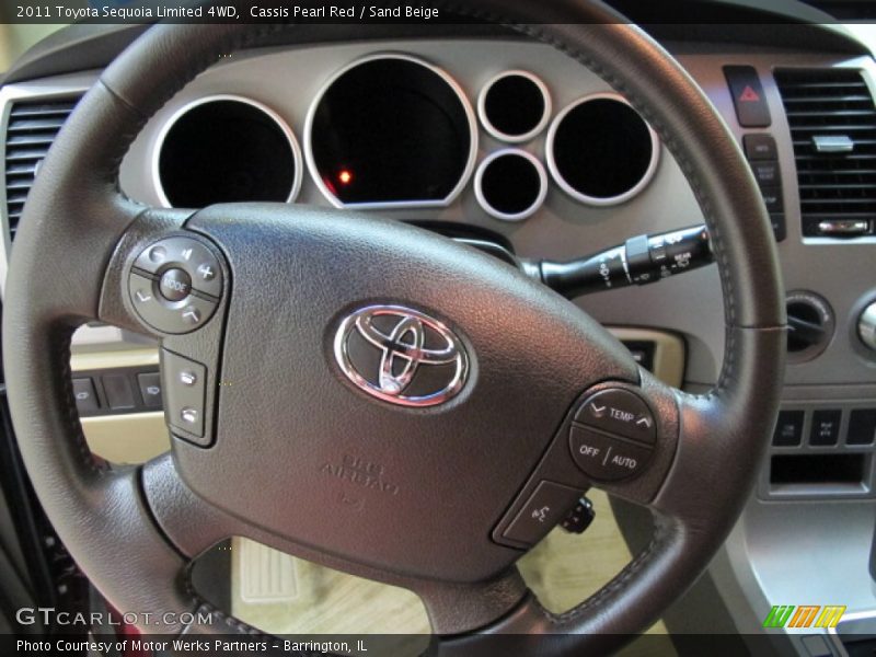  2011 Sequoia Limited 4WD Steering Wheel