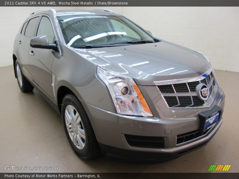 Mocha Steel Metallic / Shale/Brownstone 2011 Cadillac SRX 4 V6 AWD