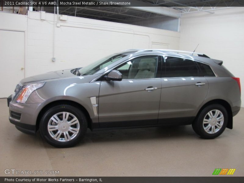 Mocha Steel Metallic / Shale/Brownstone 2011 Cadillac SRX 4 V6 AWD