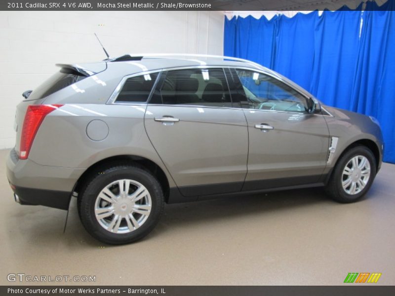Mocha Steel Metallic / Shale/Brownstone 2011 Cadillac SRX 4 V6 AWD