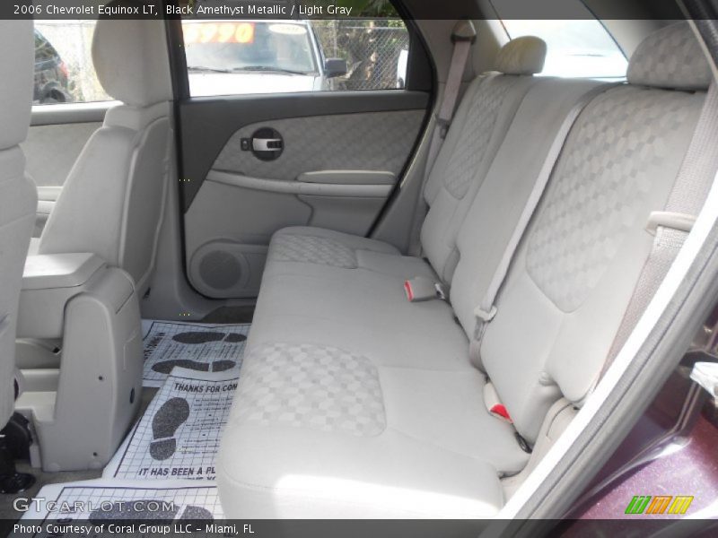 Black Amethyst Metallic / Light Gray 2006 Chevrolet Equinox LT