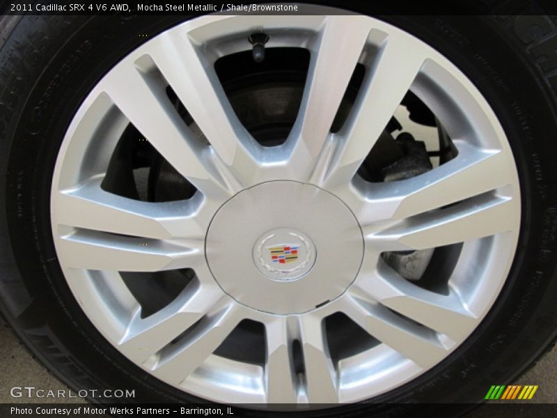 Mocha Steel Metallic / Shale/Brownstone 2011 Cadillac SRX 4 V6 AWD