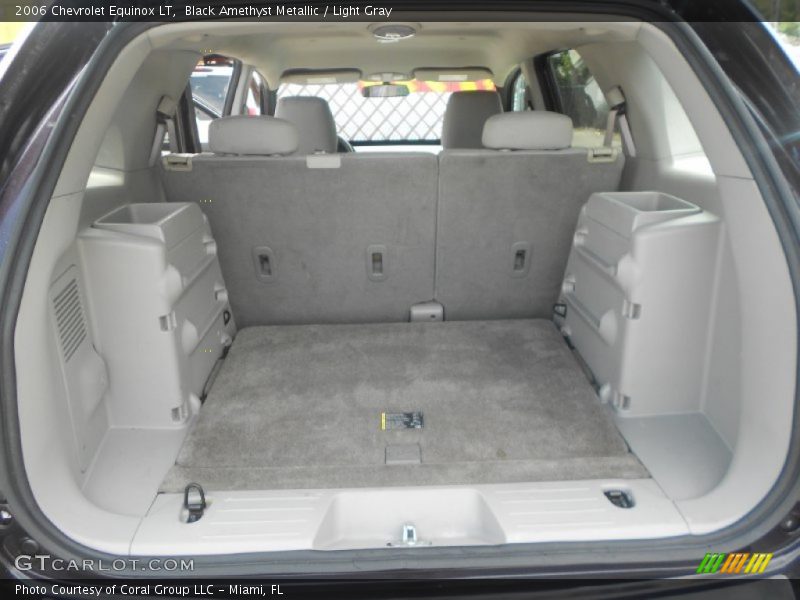 Black Amethyst Metallic / Light Gray 2006 Chevrolet Equinox LT