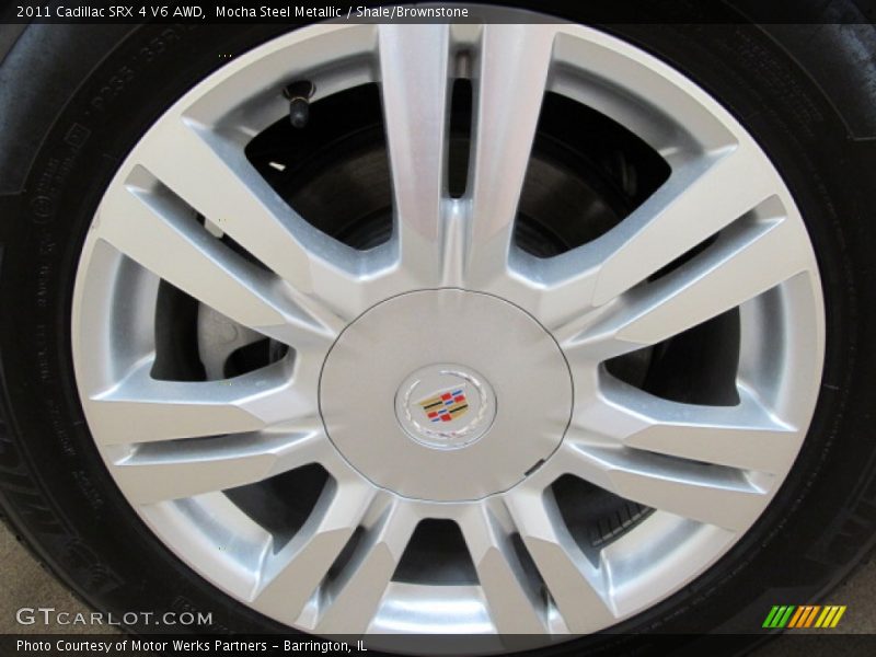 Mocha Steel Metallic / Shale/Brownstone 2011 Cadillac SRX 4 V6 AWD