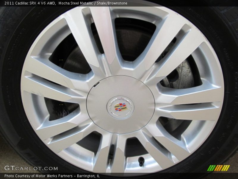 Mocha Steel Metallic / Shale/Brownstone 2011 Cadillac SRX 4 V6 AWD