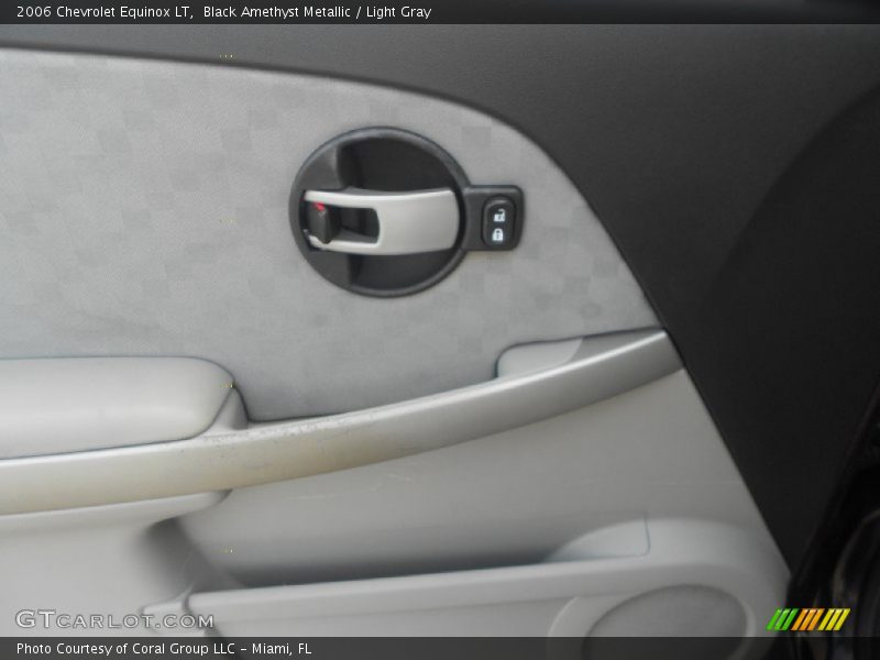 Black Amethyst Metallic / Light Gray 2006 Chevrolet Equinox LT