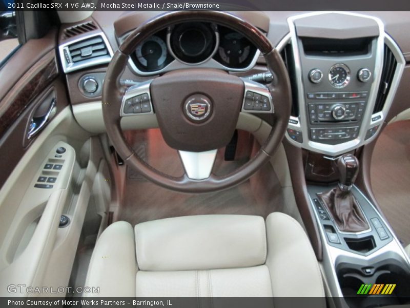 Mocha Steel Metallic / Shale/Brownstone 2011 Cadillac SRX 4 V6 AWD