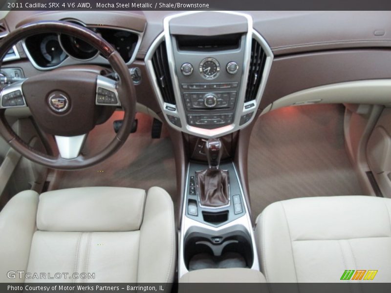 Mocha Steel Metallic / Shale/Brownstone 2011 Cadillac SRX 4 V6 AWD